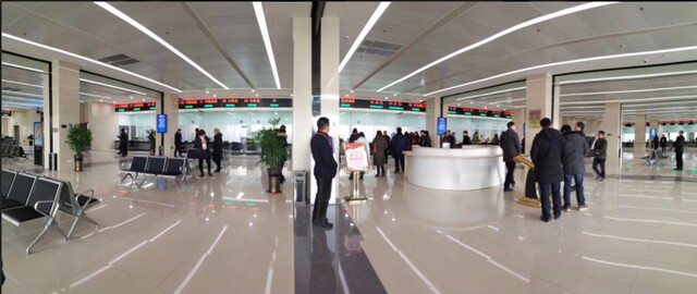 泰州黃橋政務服務中心100窗口排隊叫號系統(tǒng)、觸摸查詢系統(tǒng)